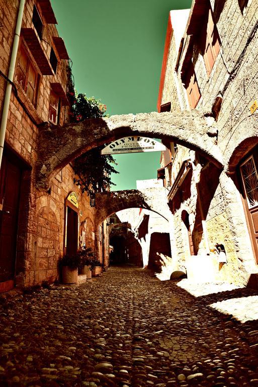 Olympos Pension Rhodes City المظهر الخارجي الصورة