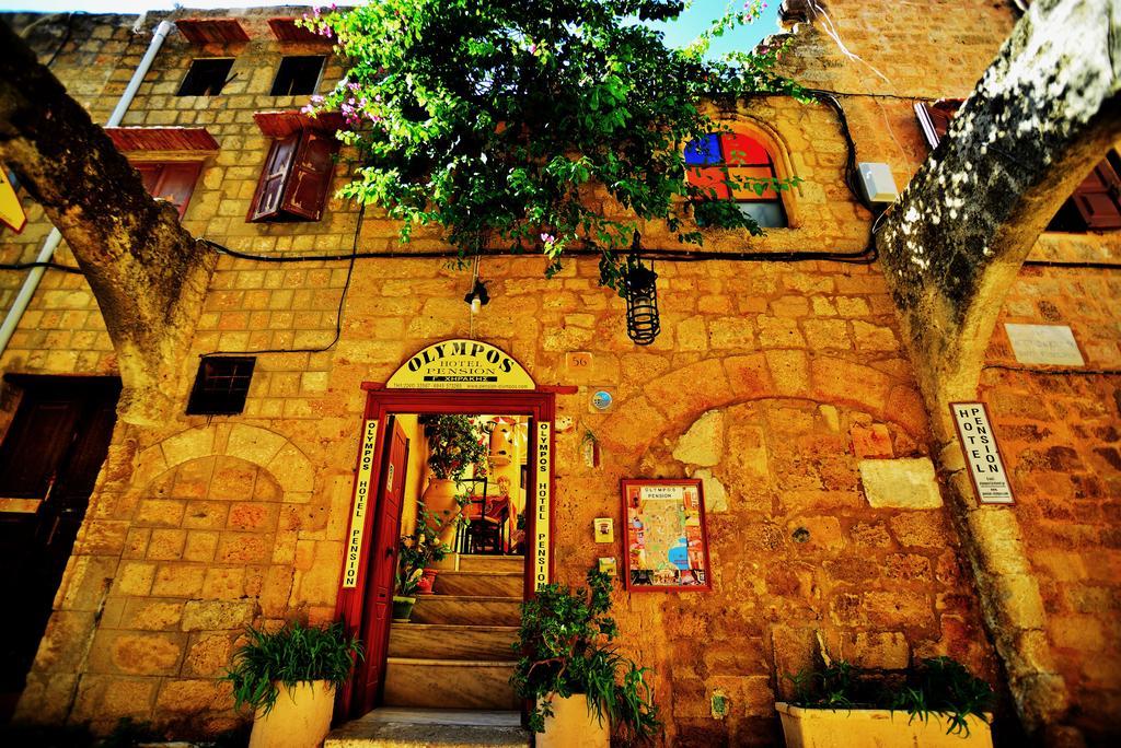 Olympos Pension Rhodes City المظهر الخارجي الصورة