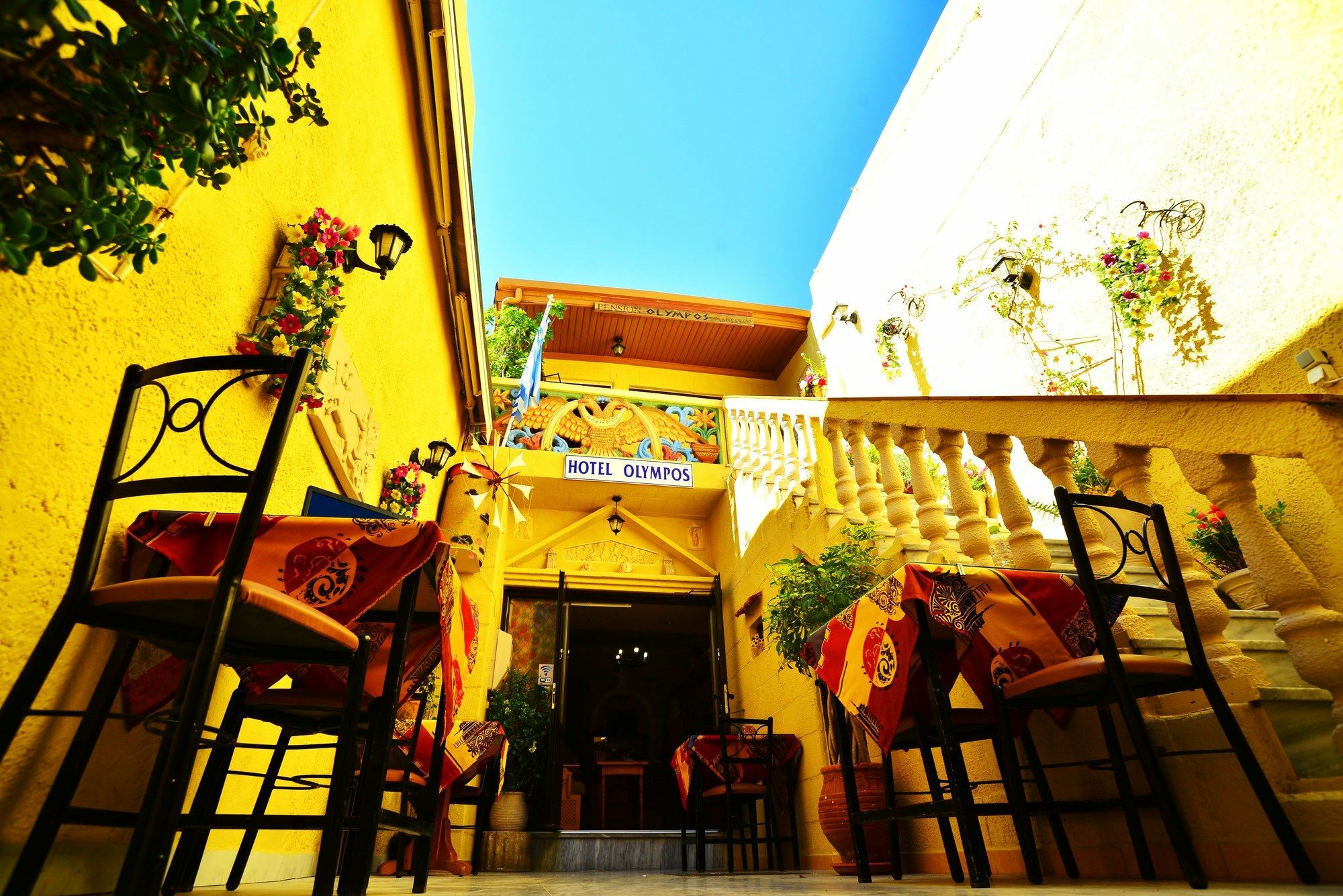 Olympos Pension Rhodes City المظهر الخارجي الصورة