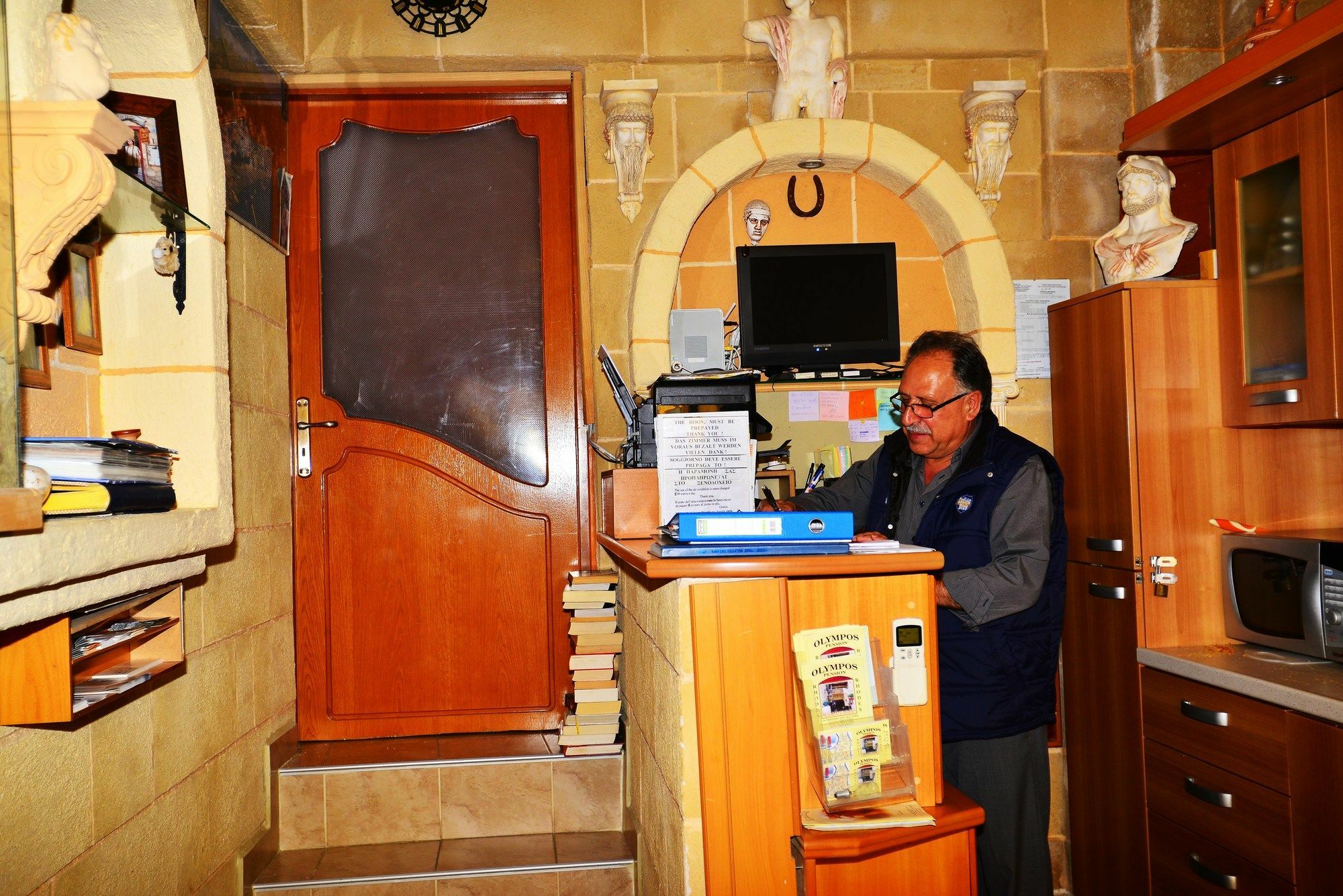 Olympos Pension Rhodes City المظهر الخارجي الصورة